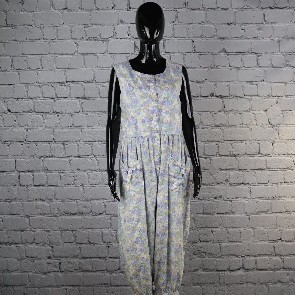 1980's Vintage Floral Jumpsuit by Laura Ashley (SOLD)
